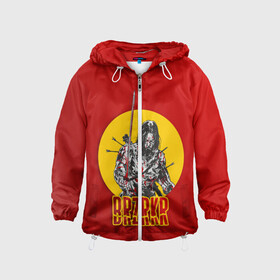 Детская ветровка 3D с принтом BRZRKR (киану ривз) в Ухте, 100% полиэстер | подол и капюшон оформлены резинкой с фиксаторами, по бокам два кармана без застежек, один потайной карман на груди | berserker | brzrkr | берсерк | воитель | киану ривз | комикс