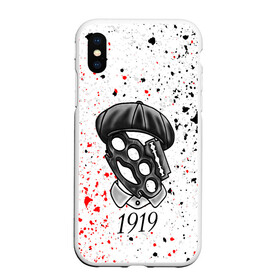 Чехол для iPhone XS Max матовый ОСТРЫЕ КОЗЫРЬКИ: в Ухте, Силикон | Область печати: задняя сторона чехла, без боковых панелей | peaky blinders | thomas shelby | козырек сериал | острые козырьки | сериал | том харди | томас шелби