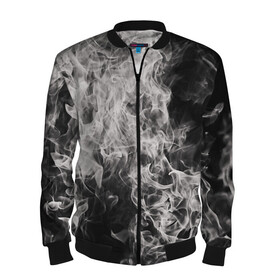 Мужской бомбер 3D Fire and Smoke: в Ухте, 100% полиэстер | застегивается на молнию, по бокам два кармана без застежек, по низу бомбера и на воротнике - эластичная резинка | fire | flame | smoke | дым | огонь