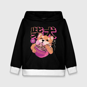 Детская толстовка 3D с принтом Корги в Ухте, 100% полиэстер | двухслойный капюшон со шнурком для регулировки, мягкие манжеты на рукавах и по низу толстовки, спереди карман-кенгуру с мягким внутренним слоем | корги | корж | коржик | пёс | пёсик | собака | собачка | щенок | щеночек