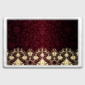 Магнит 45*70 с принтом ЦЫГАН в Ухте, Пластик | Размер: 78*52 мм; Размер печати: 70*45 | вензеля | красота | круто | мажор | стиль | узор | элита