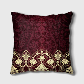 Подушка 3D с принтом ЦЫГАН в Ухте, наволочка – 100% полиэстер, наполнитель – холлофайбер (легкий наполнитель, не вызывает аллергию). | состоит из подушки и наволочки. Наволочка на молнии, легко снимается для стирки | вензеля | красота | круто | мажор | стиль | узор | элита