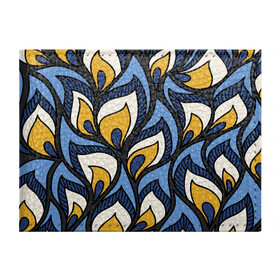 Обложка для студенческого билета ПЕРЬЯ: в Ухте, натуральная кожа | Размер: 11*8 см; Печать на всей внешней стороне | молодежное | ништяк | пёрышки | пестрое | трендовое | хайп