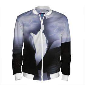 Мужской бомбер 3D РОМАНТИКА: в Ухте, 100% полиэстер | застегивается на молнию, по бокам два кармана без застежек, по низу бомбера и на воротнике - эластичная резинка | абстракция | любовь | облака | пара | романтика