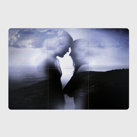 Магнитный плакат 3Х2 РОМАНТИКА: в Ухте, Полимерный материал с магнитным слоем | 6 деталей размером 9*9 см | абстракция | любовь | облака | пара | романтика