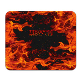 Коврик для мышки прямоугольный с принтом WRATH: Aeon of Ruin FIRE в Ухте, натуральный каучук | размер 230 х 185 мм; запечатка лицевой стороны | 90 е | aeon of ruin | quake | tegunvteg | wrath | wrath: aeon of ruin | игра | компьютерная игра | монстры | огонь | пламя | ретро | реьро шутер | шутер
