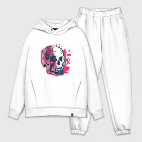 Мужской костюм хлопок OVERSIZE Абстрактный череп: в Ухте,  |  | abstract | abstraction | art | blood | geometry | lines | minimal | minimalism | pink | punk | skull | stains | vector | абстракционизм | абстракция | арт | вектор | геометрия | графика | кровь | линии | минимал | минимализм | панк | пятна | ри