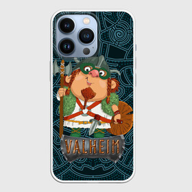 Чехол для iPhone 13 Pro Valheim веселый викинг: в Ухте,  |  | fantasy | mmo | valheim | valve | валхейм | вальхейм | викинги | выживалка | игра | королевская битва | ммо | ролевая игра | фэнтази