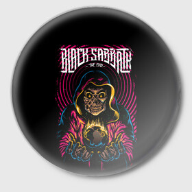 Значок BLACK SABBATH: в Ухте, металл | круглая форма, металлическая застежка в виде булавки | black | grange | hardcore | metal | music | osbourne | ozzy | punk | retro | rock | sabbath | trash | метал | музыка | озборн | оззи | ретро | рок.блэк | сэббэт