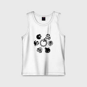 Детская майка хлопок с принтом 7 СМЕРТНЫХ ГРЕХОВ | SEVEN DEADLY SINS (Z) в Ухте,  |  | Тематика изображения на принте: anime | meliodas | nanatsu no taizai | seven deadly sins | аниме | бан | гаутер | гила | гилсандер | гриамор | диана | дрейфус | заратрас | кинг | манга | мелиодас | мерлин | хаузер | хельбрам | хендри