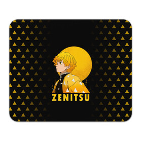 Коврик для мышки прямоугольный с принтом ZENITSU Kimetsu no Yaiba в Ухте, натуральный каучук | размер 230 х 185 мм; запечатка лицевой стороны | demon slayer | kamado | kimetsu no yaiba | nezuko | tanjiro | аниме | гию томиока | зеницу агацума | иноске хашибира | камадо | клинок | корзинная девочка | манга | музан кибуцуджи | незуко | рассекающий демонов | танджиро