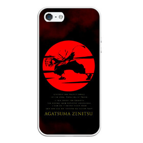 Чехол для iPhone 5/5S матовый с принтом Agatsuma Zenitsu Kimetsu no Yaiba в Ухте, Силикон | Область печати: задняя сторона чехла, без боковых панелей | demon slayer | kamado | kimetsu no yaiba | nezuko | tanjiro | аниме | гию томиока | зеницу агацума | иноске хашибира | камадо | клинок | корзинная девочка | манга | музан кибуцуджи | незуко | рассекающий демонов | танджиро