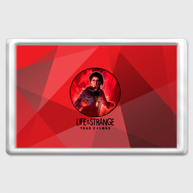 Магнит 45*70 с принтом LIFE is STRANGETrue Colors в Ухте, Пластик | Размер: 78*52 мм; Размер печати: 70*45 | alex | colors | life | strange | true | алекс | жизнь | колорс | лайф | странная | цвета | штука
