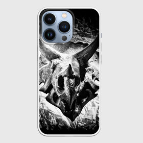 Чехол для iPhone 13 Pro с принтом Трицератопс | Динозавр в Ухте,  |  | динозавр | останки | скелет | трицератопс | череп