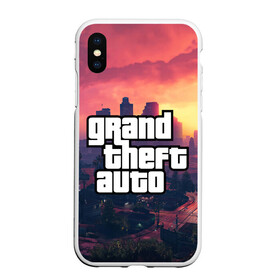 Чехол для iPhone XS Max матовый с принтом Los Santos | GTA в Ухте, Силикон | Область печати: задняя сторона чехла, без боковых панелей | game | games | grand theft auto | gta | gta rp | san andreas | v | vice city | великое автоворовство | гранд зефт аувто | гта | гта рп | игра | игры