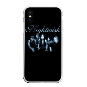 Чехол для iPhone XS Max матовый с принтом Nightwish with old members в Ухте, Силикон | Область печати: задняя сторона чехла, без боковых панелей | emppu vuorinen | jukka nevalainen | nightwish | old members | sami vnsk | tarja | tarja turanen | tuomas holopainen | turunen | найтвиш | сами вянскя | тарья | тарья турунен | туомас холопайнен | турунен | эмппу вуоринен | юкка невалайнен