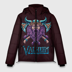 Мужская зимняя куртка 3D с принтом Valheim Viking в Ухте, верх — 100% полиэстер; подкладка — 100% полиэстер; утеплитель — 100% полиэстер | длина ниже бедра, свободный силуэт Оверсайз. Есть воротник-стойка, отстегивающийся капюшон и ветрозащитная планка. 

Боковые карманы с листочкой на кнопках и внутренний карман на молнии. | fantasy | mmo | valheim | valve | валхейм | вальхейм | викинги | выживалка | игра | королевская битва | ммо | ролевая игра | фэнтази