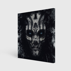 Холст квадратный OLD SHAMAN: в Ухте, 100% ПВХ |  | hardcore | shaman | skull | готика | неформальное | череп | шаман