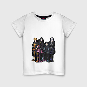 Детская футболка хлопок с принтом Bleach girls and boys в Ухте, 100% хлопок | круглый вырез горловины, полуприлегающий силуэт, длина до линии бедер | Тематика изображения на принте: anime | art | bleach | boys | girls | manga | аниме | арт | блич | манга | парень