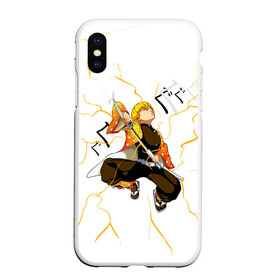 Чехол для iPhone XS Max матовый с принтом Agatsuma Zenitsu Kimetsu no Yaiba в Ухте, Силикон | Область печати: задняя сторона чехла, без боковых панелей | demon slayer | kamado | kimetsu no yaiba | nezuko | tanjiro | аниме | гию томиока | зеницу агацума | иноске хашибира | камадо | клинок | корзинная девочка | манга | музан кибуцуджи | незуко | рассекающий демонов | танджиро