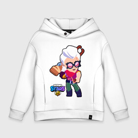 Детское худи Oversize хлопок с принтом Белль Belle Brawl Stars в Ухте, френч-терри — 70% хлопок, 30% полиэстер. Мягкий теплый начес внутри —100% хлопок | боковые карманы, эластичные манжеты и нижняя кромка, капюшон на магнитной кнопке | bele | belle | brawl | brawl stars | brawlstars | brawl_stars | squeak | белле | белль | бель | бравл | бравлстарс | писк | сквик