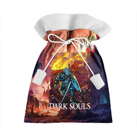 Подарочный 3D мешок с принтом DARKSOULS | RPG в Ухте, 100% полиэстер | Размер: 29*39 см | Тематика изображения на принте: dark souls | darksouls | tegunvte | темные души