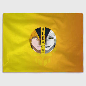 Плед 3D с принтом Хичиго Bleach в Ухте, 100% полиэстер | закругленные углы, все края обработаны. Ткань не мнется и не растягивается | bleach | hichigo | ichigo | kurosaki | блич | ичиго | куросаки | хичиго