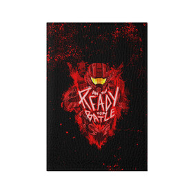 Обложка для паспорта матовая кожа Are you ready?: в Ухте, натуральная матовая кожа | размер 19,3 х 13,7 см; прозрачные пластиковые крепления | game | games | halo | heilo | master chif | spartan | игра | игры | ковенант | ковенанты | мастер чиф | спартанец | хало | хейло | хэйло