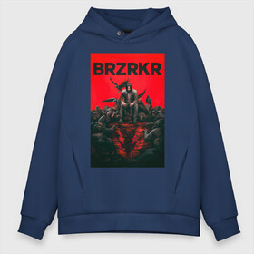 Мужское худи Oversize хлопок с принтом BRZRKR Boom в Ухте, френч-терри — 70% хлопок, 30% полиэстер. Мягкий теплый начес внутри —100% хлопок | боковые карманы, эластичные манжеты и нижняя кромка, капюшон на магнитной кнопке | Тематика изображения на принте: boom | brzrkr | comix | netflix | киану ривз | комикс