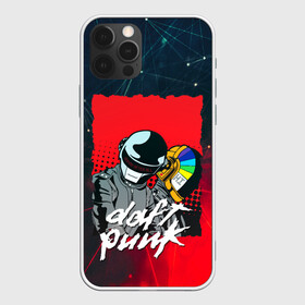 Чехол для iPhone 12 Pro с принтом DAFT PUNK MUSIC в Ухте, силикон | область печати: задняя сторона чехла, без боковых панелей | by craig drake | daft punk | madeinkipish | thomas bangalter | дафт панк | маски | тома и ги мануэль