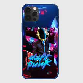 Чехол для iPhone 12 Pro с принтом daft punk neon rock в Ухте, силикон | область печати: задняя сторона чехла, без боковых панелей | by craig drake | daft punk | madeinkipish | thomas bangalter | дафт панк | маски | тома и ги мануэль