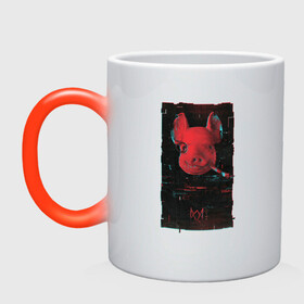 Кружка хамелеон с принтом Watch Dogs Glitch в Ухте, керамика | меняет цвет при нагревании, емкость 330 мл | ctos | dedsec | game | glitch | ubi | ubisoft | watch dogs | watchdogs | watchdogs legion | взлом | глитч | игра | игры | сбой | хакеры