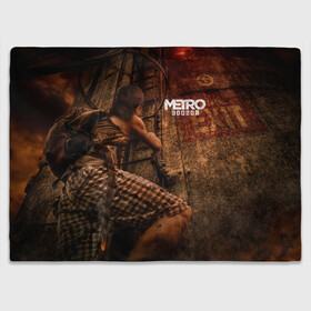 Плед 3D Metro сталкер: в Ухте, 100% полиэстер | закругленные углы, все края обработаны. Ткань не мнется и не растягивается | 2033 | exodus | metro | metro 2033 | metro exodus | stalker | апокалипсис | диггер | дигеры | метро | разрушка | эпидемия