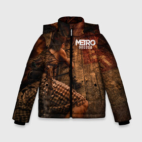 Зимняя куртка для мальчиков 3D с принтом Metro сталкер в Ухте, ткань верха — 100% полиэстер; подклад — 100% полиэстер, утеплитель — 100% полиэстер | длина ниже бедра, удлиненная спинка, воротник стойка и отстегивающийся капюшон. Есть боковые карманы с листочкой на кнопках, утяжки по низу изделия и внутренний карман на молнии. 

Предусмотрены светоотражающий принт на спинке, радужный светоотражающий элемент на пуллере молнии и на резинке для утяжки | 2033 | exodus | metro | metro 2033 | metro exodus | stalker | апокалипсис | диггер | дигеры | метро | разрушка | эпидемия
