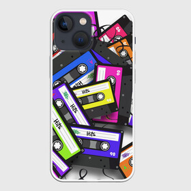 Чехол для iPhone 13 mini с принтом OLD SCHOOL в Ухте,  |  | hits | music | кассета | музыка | пленка