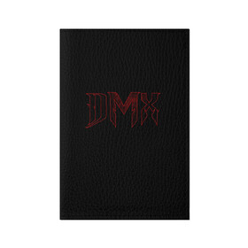 Обложка для паспорта матовая кожа DMX: в Ухте, натуральная матовая кожа | размер 19,3 х 13,7 см; прозрачные пластиковые крепления | black | dmx | rap | музыка | рэп | рэпер | хип хоп