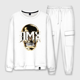 Мужской костюм хлопок DMX Skull: в Ухте, 100% хлопок | на свитшоте круглая горловина, мягкая резинка по низу. Брюки заужены к низу, на них два вида карманов: два “обычных” по бокам и два объемных, с клапанами, расположенные ниже линии бедра. Брюки с мягкой трикотажной резинкой на поясе и по низу штанин. В поясе для дополнительного комфорта — широкие завязки | dmx | dog | earl simmons | hip hop | music | new york | rap | rapper | rip | ruff ryders | диэмикс | музыка | нью йорк | пёс | рэп | рэпер | хипхоп | череп | эрл симмонс