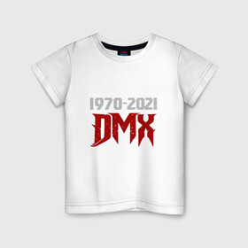 Детская футболка хлопок с принтом DMX Life в Ухте, 100% хлопок | круглый вырез горловины, полуприлегающий силуэт, длина до линии бедер | dmx | dog | earl simmons | hip hop | music | new york | rap | rapper | rip | ruff ryders | диэмикс | музыка | нью йорк | пёс | рэп | рэпер | хипхоп | эрл симмонс