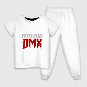 Детская пижама хлопок с принтом DMX Life в Ухте, 100% хлопок |  брюки и футболка прямого кроя, без карманов, на брюках мягкая резинка на поясе и по низу штанин
 | dmx | dog | earl simmons | hip hop | music | new york | rap | rapper | rip | ruff ryders | диэмикс | музыка | нью йорк | пёс | рэп | рэпер | хипхоп | эрл симмонс