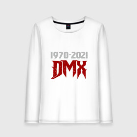 Женский лонгслив хлопок с принтом DMX Life в Ухте, 100% хлопок |  | dmx | dog | earl simmons | hip hop | music | new york | rap | rapper | rip | ruff ryders | диэмикс | музыка | нью йорк | пёс | рэп | рэпер | хипхоп | эрл симмонс