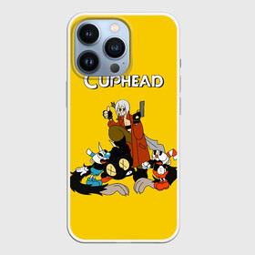 Чехол для iPhone 13 Pro с принтом Cuphead x DMC в Ухте,  |  | cray | cuphead | davil | devile | dmc | game | games | may cry | mey crai | данте | дмц | дьявол может плакать | дьявол тоже плачет | дэвил мэй край | игра | игры | капхэд | неро | спарда