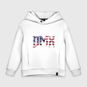 Детское худи Oversize хлопок с принтом DMX USA в Ухте, френч-терри — 70% хлопок, 30% полиэстер. Мягкий теплый начес внутри —100% хлопок | боковые карманы, эластичные манжеты и нижняя кромка, капюшон на магнитной кнопке | dmx | dog | earl simmons | hip hop | music | new york | rap | rapper | rip | ruff ryders | usa | диэмикс | музыка | нью йорк | пёс | рэп | рэпер | сша | хипхоп | эрл симмонс