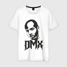 Мужская футболка хлопок с принтом DMX - Легенда в Ухте, 100% хлопок | прямой крой, круглый вырез горловины, длина до линии бедер, слегка спущенное плечо. | Тематика изображения на принте: dmx | dog | earl simmons | hip hop | music | new york | rap | rapper | rip | ruff ryders | диэмикс | музыка | нью йорк | пёс | рэп | рэпер | хипхоп | эрл симмонс