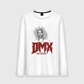Мужской лонгслив хлопок с принтом DMX - Rest In Peace в Ухте, 100% хлопок |  | dmx | dog | earl simmons | hip hop | music | new york | rap | rapper | rip | ruff ryders | диэмикс | музыка | нью йорк | пёс | рэп | рэпер | хипхоп | эрл симмонс