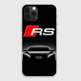 Чехол для iPhone 12 Pro AUDI RS BLACK / АУДИ РС ЧЕРНЫЙ: в Ухте, силикон | область печати: задняя сторона чехла, без боковых панелей | audi | car | q5 | q6 | q7 | rs | sportcar | а3 | а4 | а6 | а8 | авто | автомобиль | ауди | гонки | ночь. | рс | спорт | спорткар