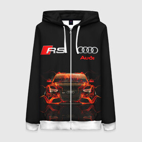 Женская толстовка 3D на молнии AUDI RS 5 FIRE / АУДИ РС 5: в Ухте, 100% полиэстер | длина до линии бедра, манжеты и пояс оформлены мягкой тканевой резинкой, двухслойный капюшон со шнурком для регулировки, спереди молния, по бокам два кармана | audi | car | fire. | q5 | q6 | q7 | rs 5 | sportcar | а3 | а4 | а6 | а8 | авто | автомобиль | ауди | огонь | рс 5 | спорт | спорткар