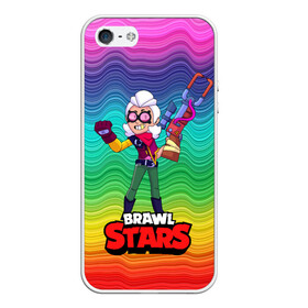 Чехол для iPhone 5/5S матовый с принтом Белль Belle Brawl Stars в Ухте, Силикон | Область печати: задняя сторона чехла, без боковых панелей | bele | belle | brawl | brawl stars | brawlstars | brawl_stars | squeak | белле | белль | бель | бравл | бравлстарс | писк | сквик