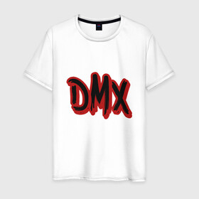 Мужская футболка хлопок с принтом DMX Rap в Ухте, 100% хлопок | прямой крой, круглый вырез горловины, длина до линии бедер, слегка спущенное плечо. | dmx | dog | earl simmons | hip hop | music | new york | rap | rapper | rip | ruff ryders | диэмикс | музыка | нью йорк | пёс | рэп | рэпер | хипхоп | эрл симмонс