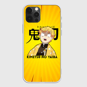 Чехол для iPhone 12 Pro Max с принтом Зеницу Агацума Kimetsu no Yaiba в Ухте, Силикон |  | demon slayer | kamado | kimetsu no yaiba | nezuko | tanjiro | аниме | гию томиока | зеницу агацума | иноске хашибира | камадо | клинок | корзинная девочка | манга | музан кибуцуджи | незуко | рассекающий демонов | танджиро