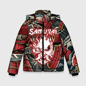 Зимняя куртка для мальчиков 3D с принтом SAMURAI CYBERPUNK NINJA в Ухте, ткань верха — 100% полиэстер; подклад — 100% полиэстер, утеплитель — 100% полиэстер | длина ниже бедра, удлиненная спинка, воротник стойка и отстегивающийся капюшон. Есть боковые карманы с листочкой на кнопках, утяжки по низу изделия и внутренний карман на молнии. 

Предусмотрены светоотражающий принт на спинке, радужный светоотражающий элемент на пуллере молнии и на резинке для утяжки | 2077 | cd projekt red | cyberpunk | cyberpunk 2077 | game | samurai | арт | будущее | видеоигра | игра | киберпанк | киберпанк 2077 | киборг | киборги